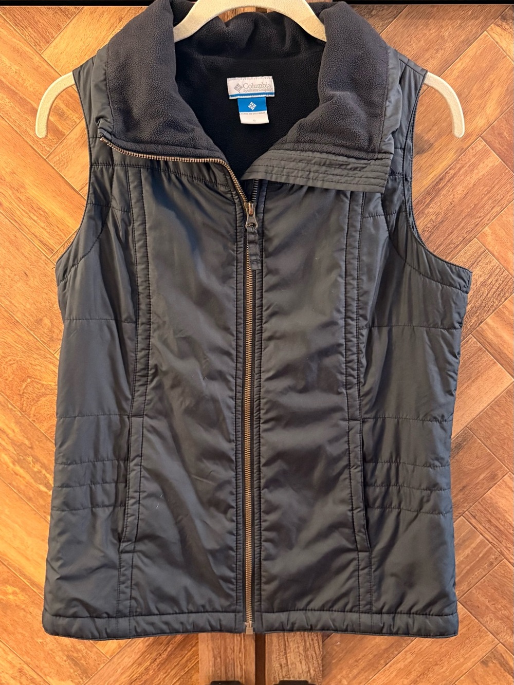 Columbia Black Quilted Women's Insulated Vest